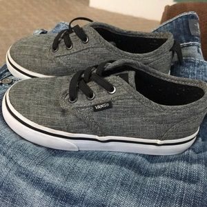 Kids grey vans